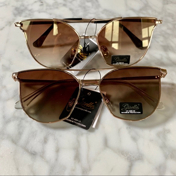 Giselle Sunglasses 🕶 Gold/Brown - Picture 4 of 5